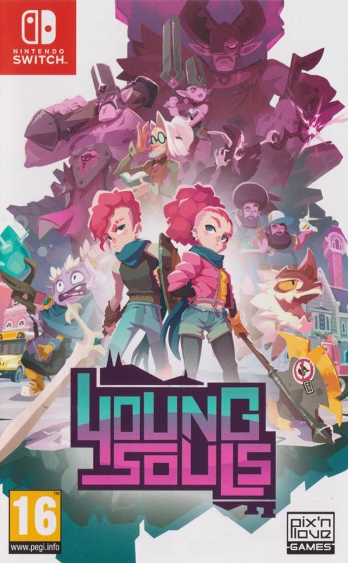 Young Souls box art for Nintendo Switch